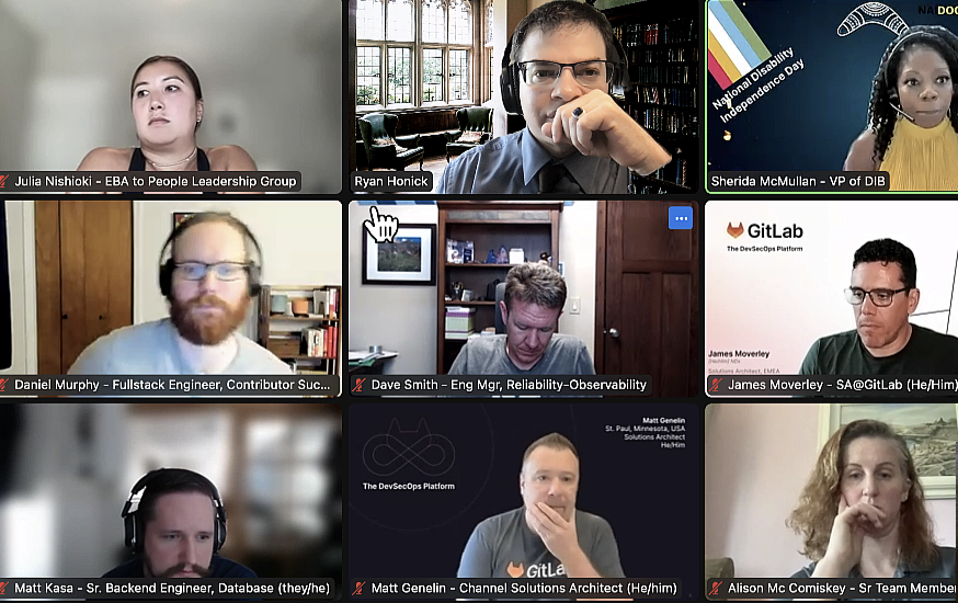 Ryan Honick Presents to the GitLab team on the 33rd anniversary of the ADA